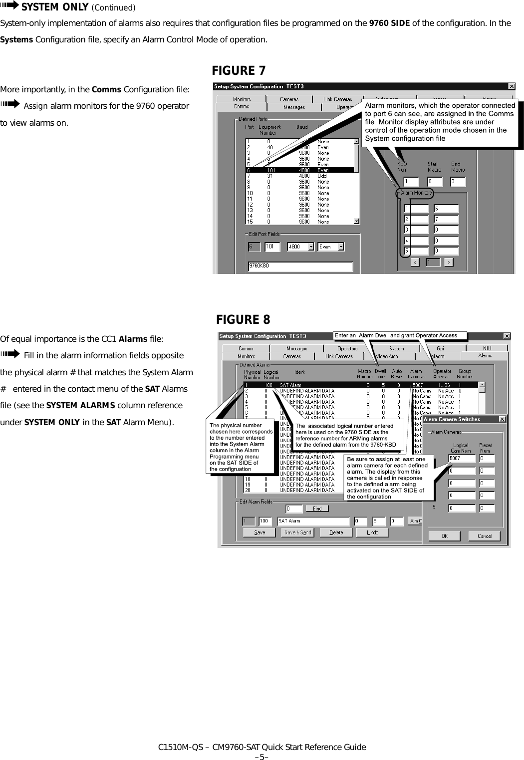Page 6 of 9 - Pelco Pelco-Pelco-Security-Camera-Cm9760-Sat-Users-Manual- CM9760-SAT Quick Start_guide  Pelco-pelco-security-camera-cm9760-sat-users-manual