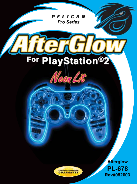 Page 1 of 12 - Pelican Pelican-Pl-678-Users-Manual- PL-678 Afterglow Manual  Pelican-pl-678-users-manual