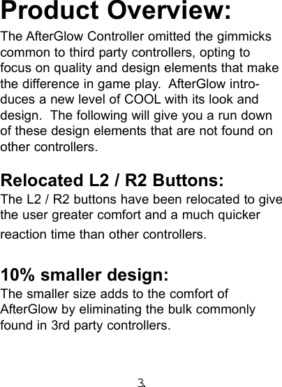 Page 5 of 12 - Pelican Pelican-Pl-678-Users-Manual- PL-678 Afterglow Manual  Pelican-pl-678-users-manual