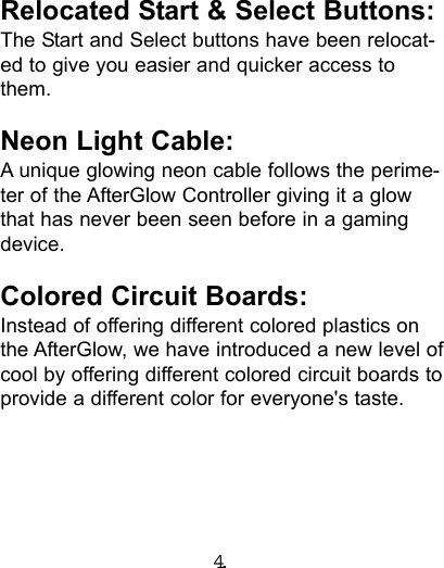 Page 6 of 12 - Pelican Pelican-Pl-678-Users-Manual- PL-678 Afterglow Manual  Pelican-pl-678-users-manual