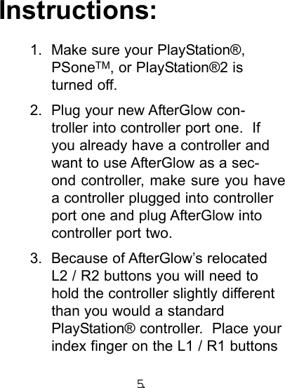 Page 7 of 12 - Pelican Pelican-Pl-678-Users-Manual- PL-678 Afterglow Manual  Pelican-pl-678-users-manual