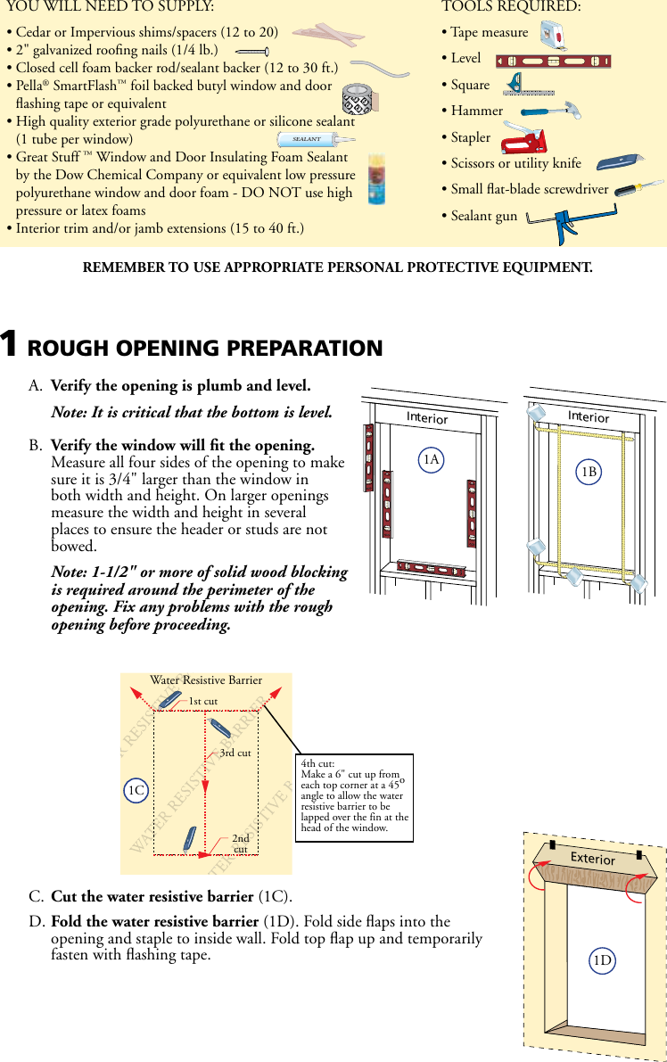 Page 2 of 8 - Pella Pella-801P0101-Users-Manual- Pella-801p0101-users-manual