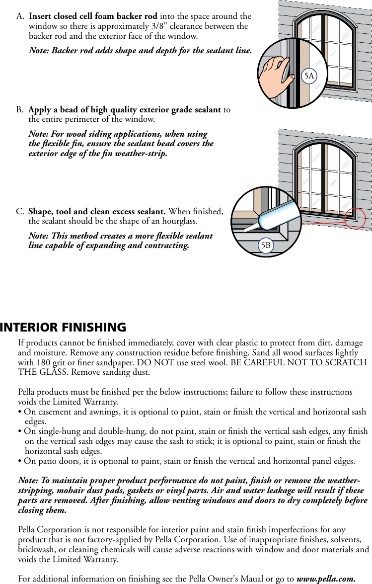 Page 7 of 8 - Pella Pella-Typical-Wood-Frame-Construction-801U0102-Users-Manual-  Pella-typical-wood-frame-construction-801u0102-users-manual