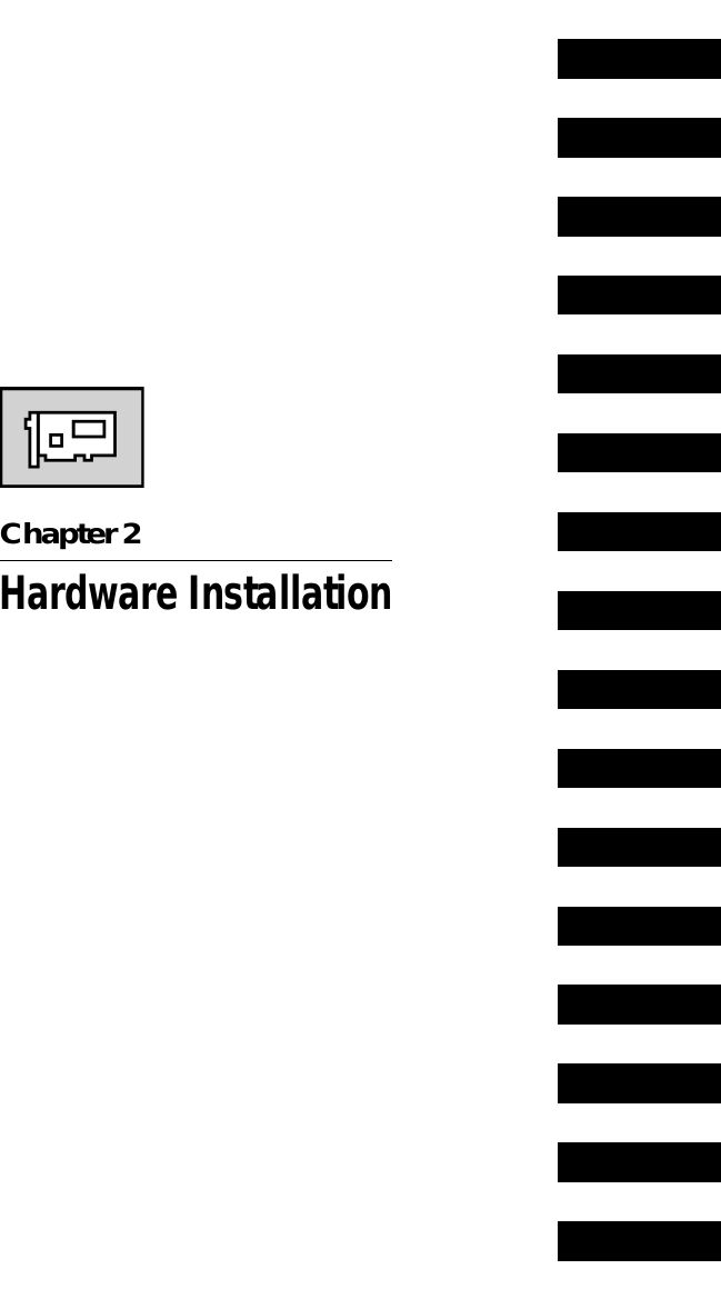 Chapter 2Hardware Installation
