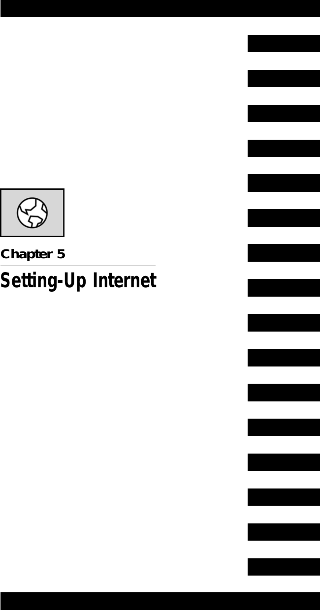 Chapter 5Setting-Up Internet