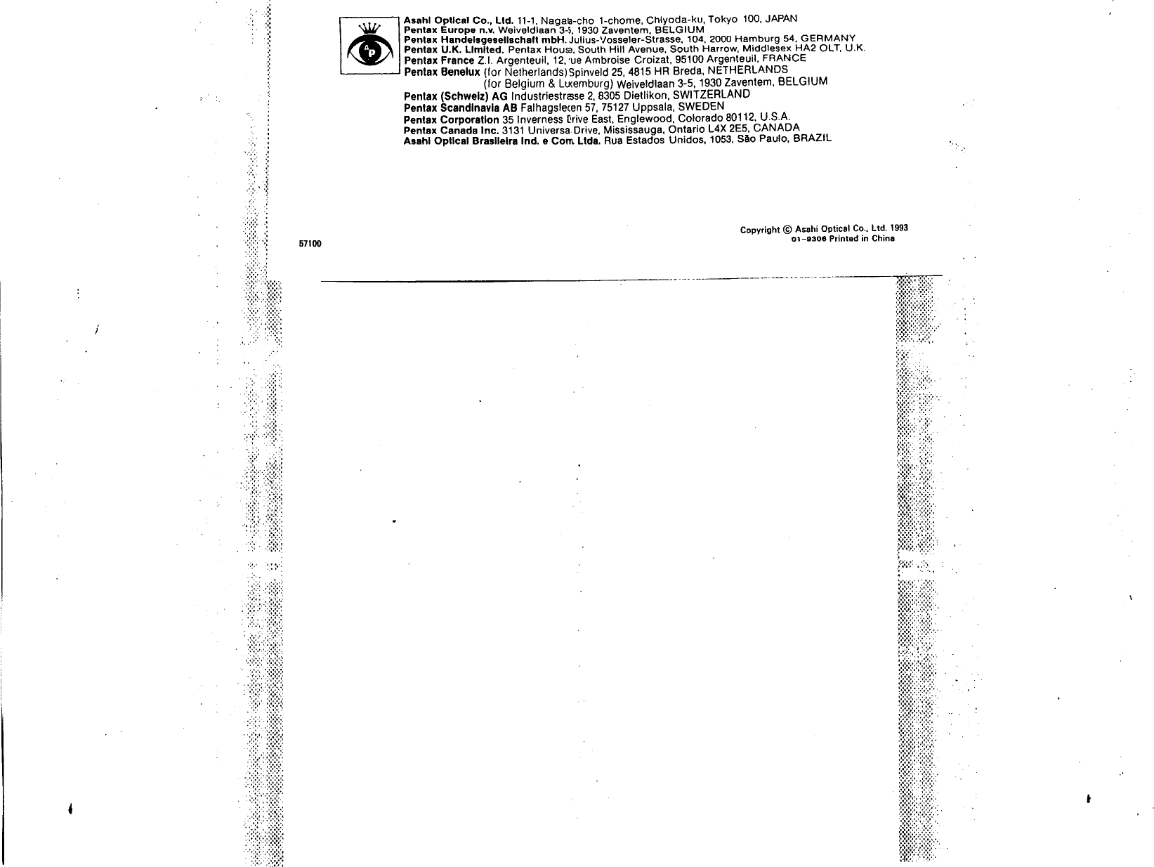 Page 12 of 12 - Pentax Pentax-Pentax-Digital-Camera-Pc-700-Users-Manual-  Pentax-pentax-digital-camera-pc-700-users-manual