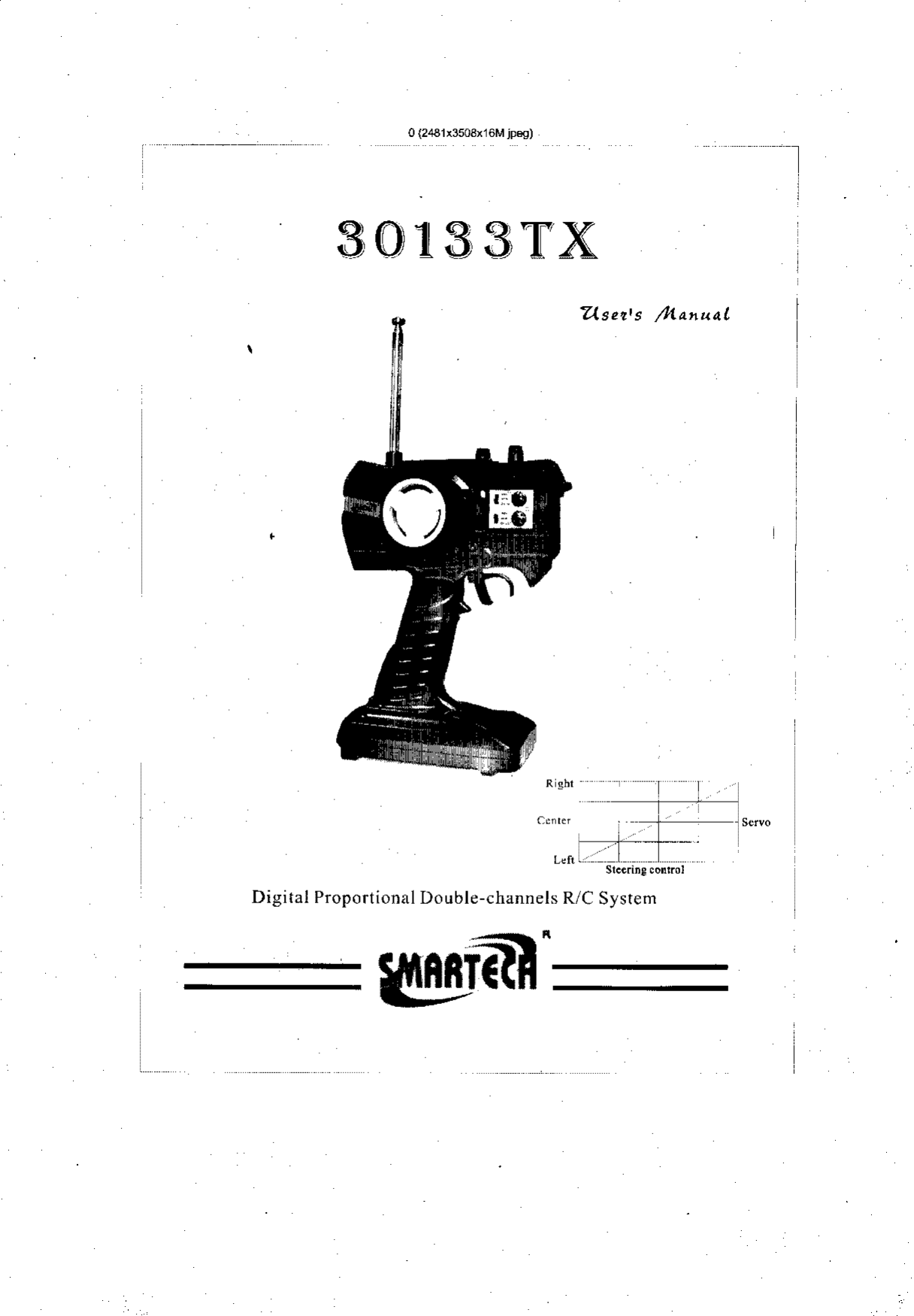 lZleetts  /l4anualDigital Proportional Double-channels R/C System30n33TXSllrn&apos;