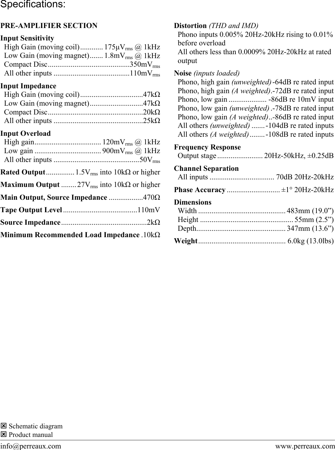 Page 2 of 2 - Perreaux Perreaux-Sm3-Users-Manual 044-SM3