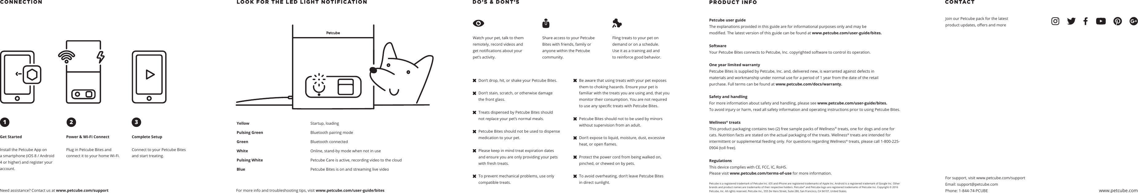 Petcube PB913NVTD Petcube Bites User Manual