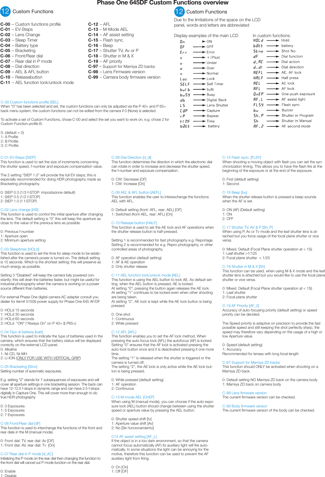 Page 4 of 4 - Phase-One Phase-One-645-Df-Quick-Start-Manual-  Phase-one-645-df-quick-start-manual