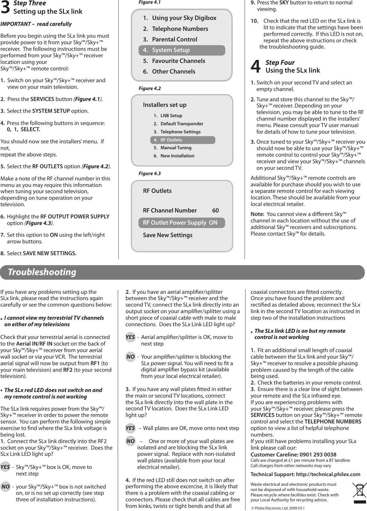 Page 2 of 2 - Philex Philex-Slx-Link-System-27833-Users-Manual-  Philex-slx-link-system-27833-users-manual