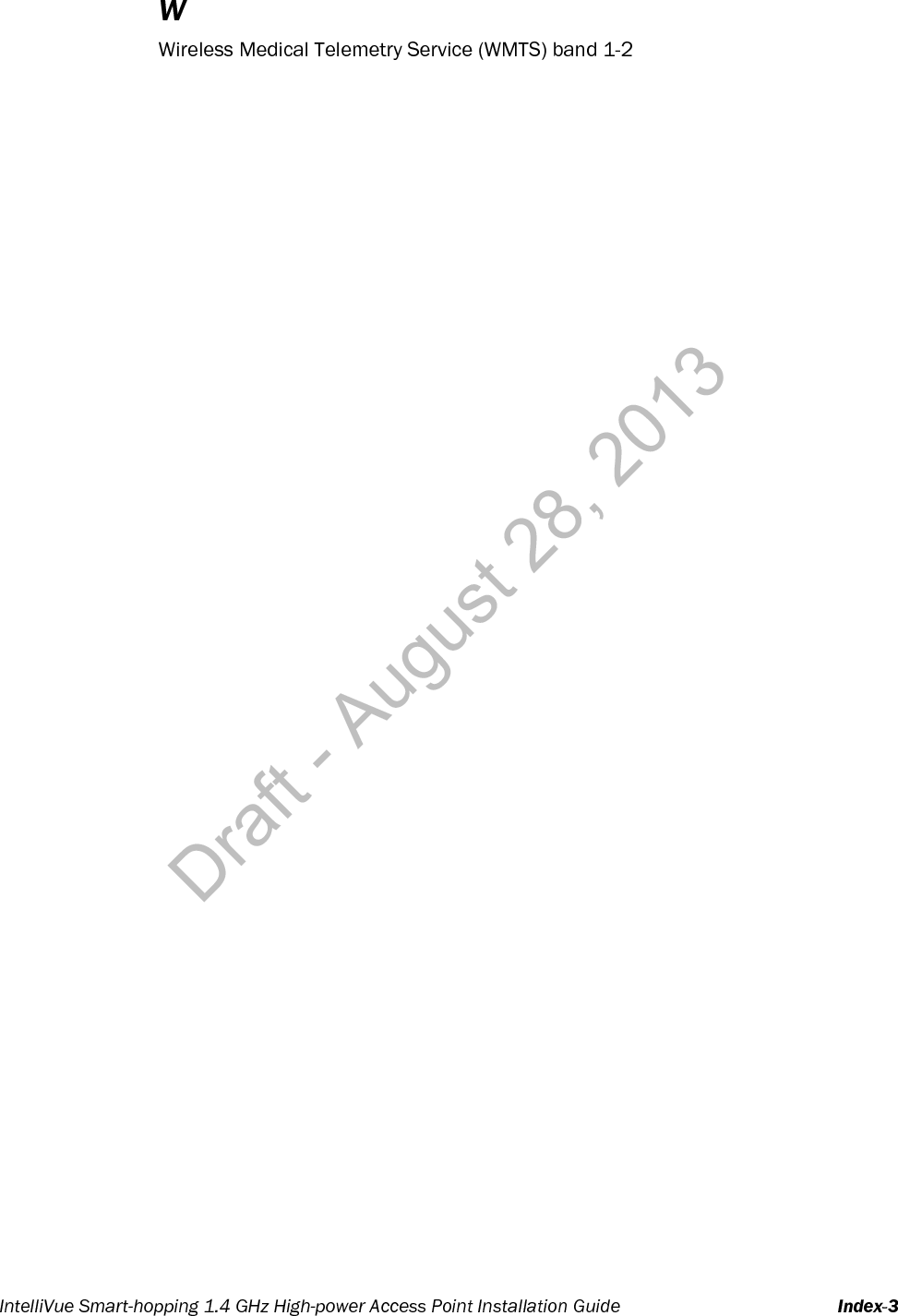 Index-4Draft - August 28, 2013