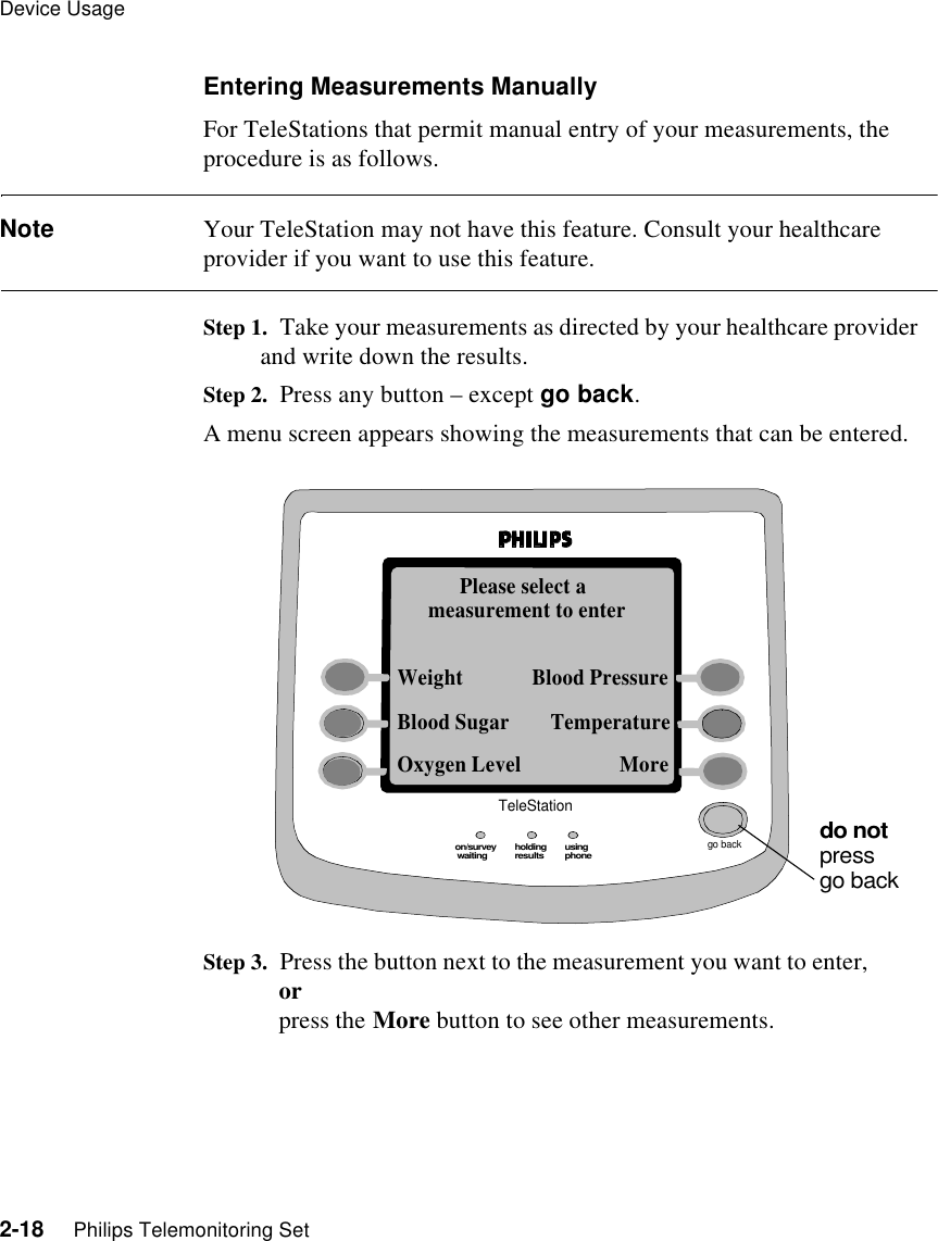 Page 32 of Philips Medical Systems North America M3814B M3814B HOME PULSE OXIMETER User Manual USERS MANUAL
