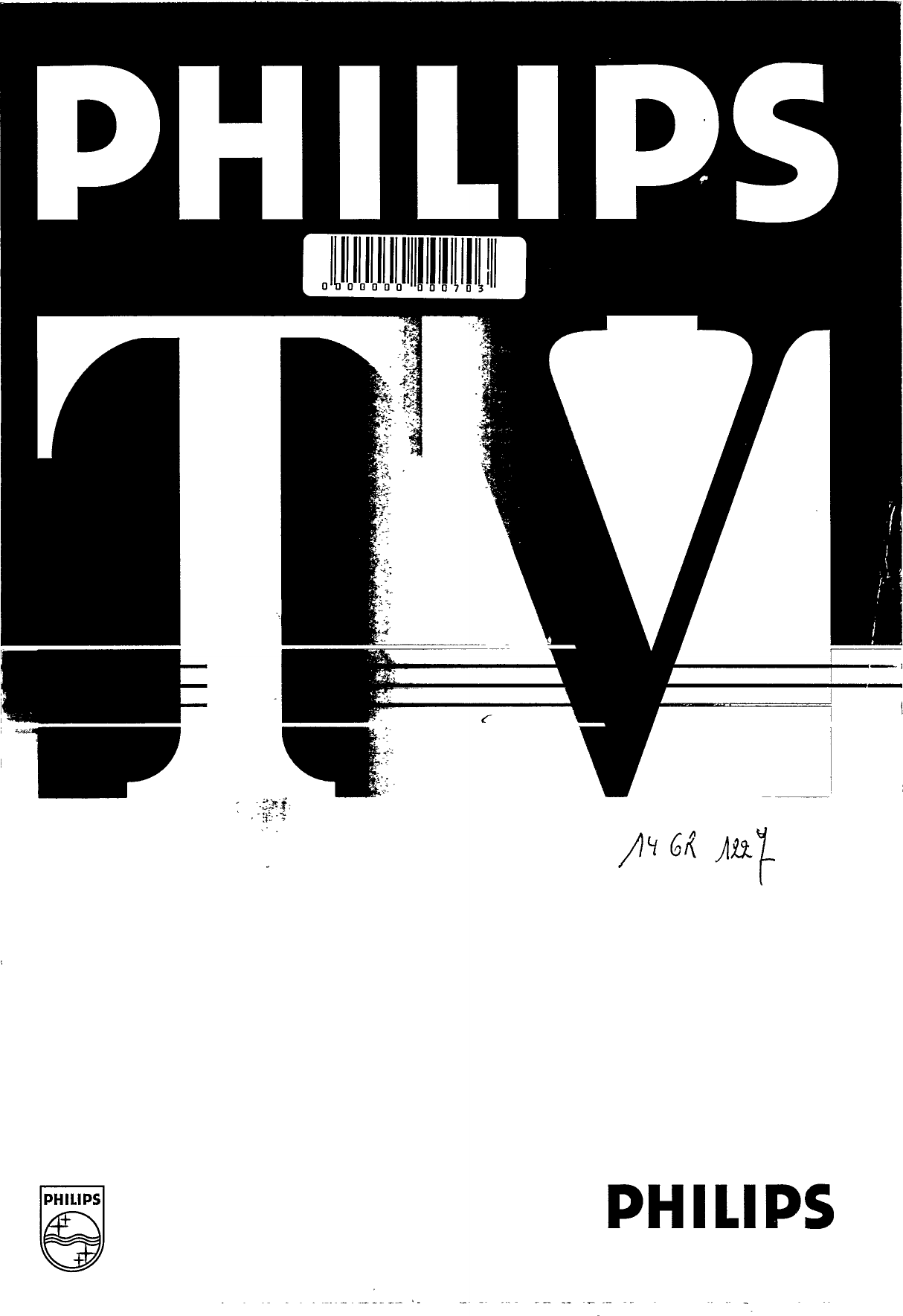Page 1 of 8 - Philips  14GR1227/07B 14gr1227 07b Dfu Eng