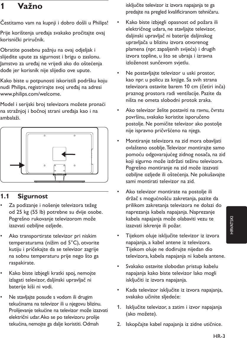 Philips 32pfl7403 60 User Manual Instrukciya Po Ekspluatacii 32pfl7403 60 Dfu Hrv