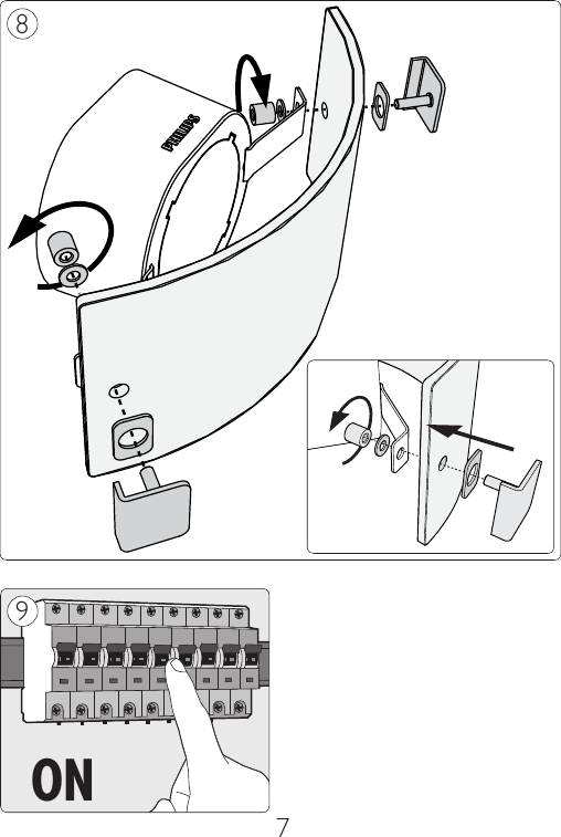 Page 7 of 12 - Philips 33052/17/16 User Manual Schnellstartanleitung 330521716 Qsg Nor
