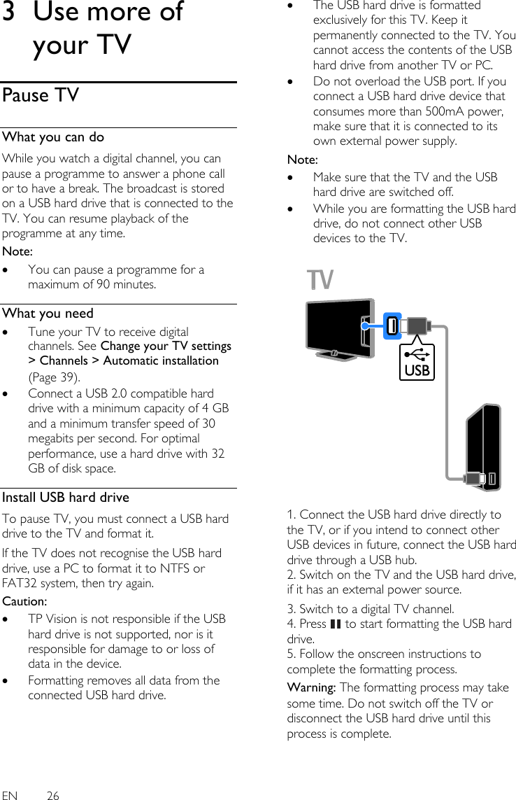 Philips 40pfl4528h 12 Eum 2k13 4400 4500 Eu User Manual Felhasznaloi Kezikonyv 40pfl4528h 12 Dfu Eng