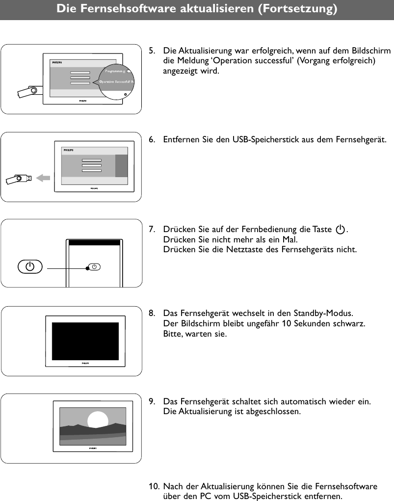 Page 3 of 6 - Philips 40PFL9704H/12 - SW_Q5492_0.26.72.0  User Manual Installationsinstruktioner 40pfl9704h 12 Fin Deu