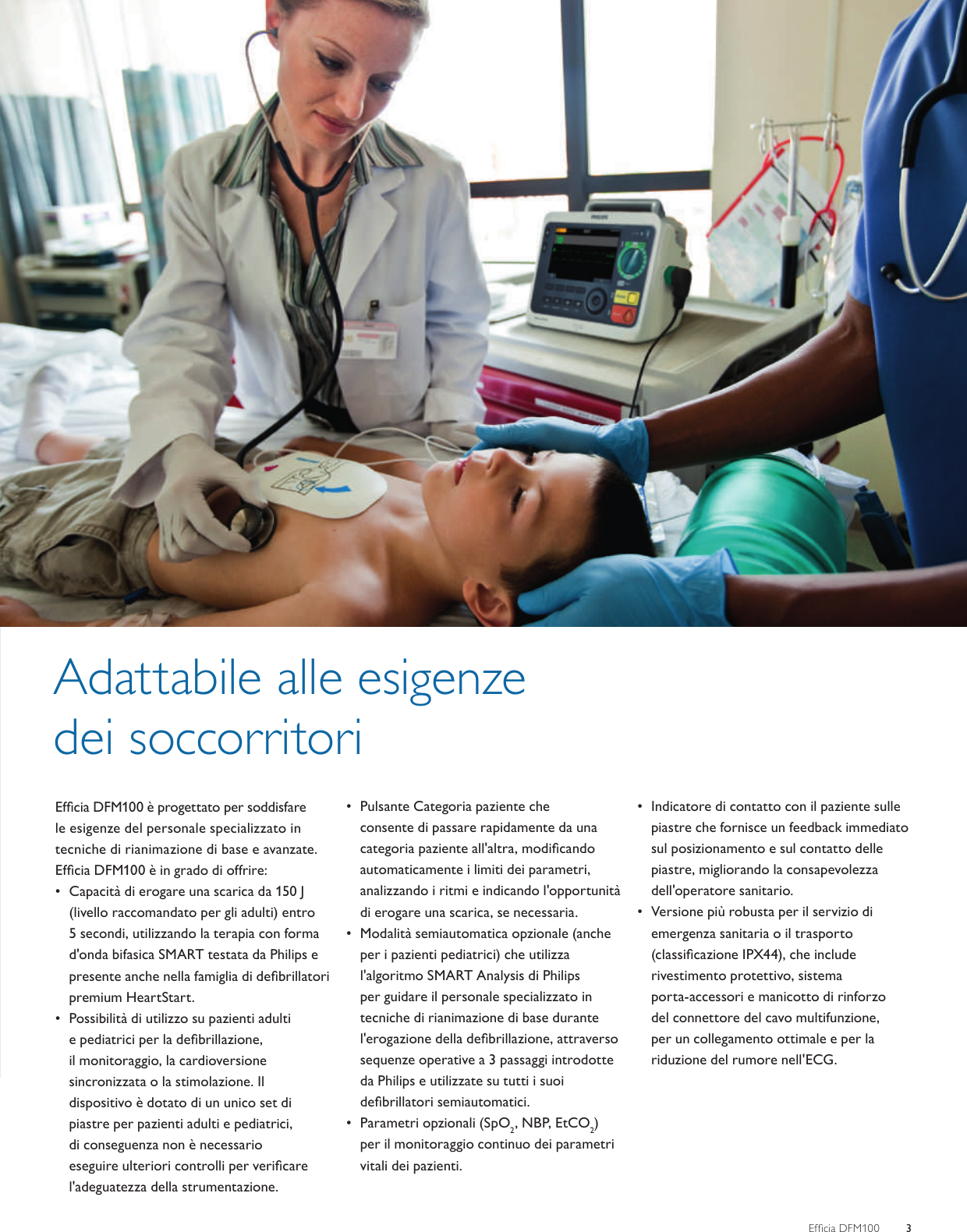 Page 3 of 6 - Philips Unknown Defibrillatore/monitor Efficia DFM100 452299102546 LR