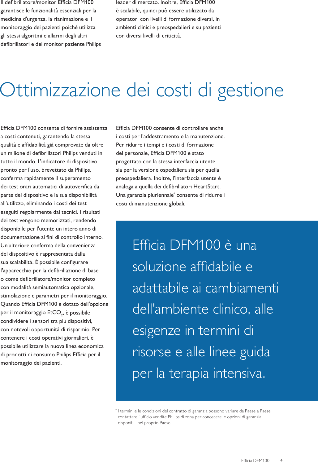 Page 4 of 6 - Philips Unknown Defibrillatore/monitor Efficia DFM100 452299102546 LR