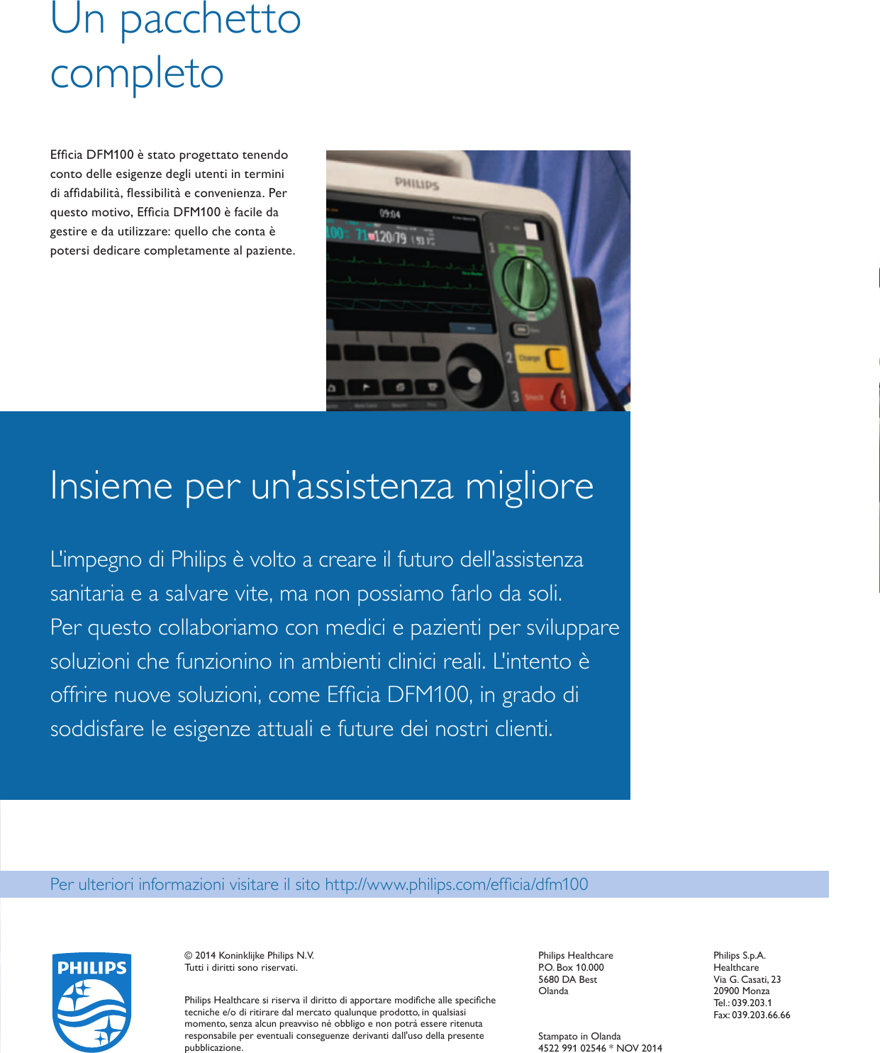 Page 6 of 6 - Philips Unknown Defibrillatore/monitor Efficia DFM100 452299102546 LR