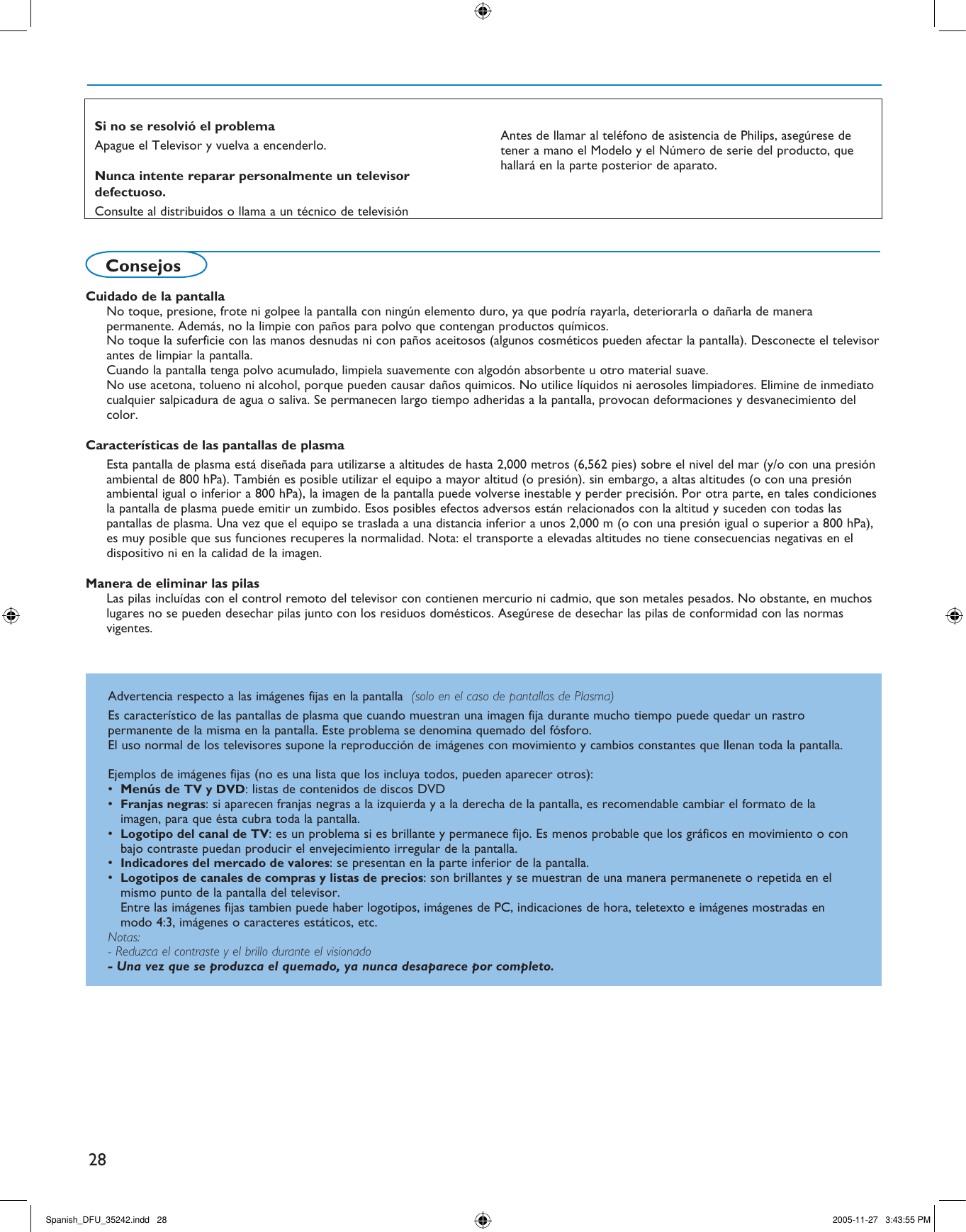 Philips Spanishdfu35242 User Manual 50pf7321d 37 Dfu Lsp - 