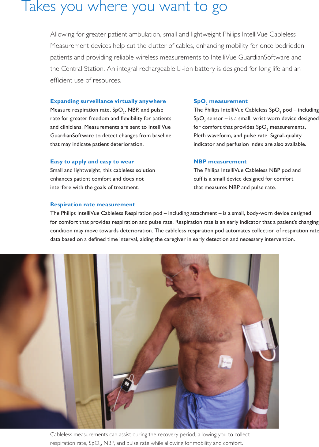 Page 2 of 4 - Philips 865221 User Manual Steps Ahead: Intelli Vue Cableless Measurement B7fea43fbbd9464bb338a80a0024032c