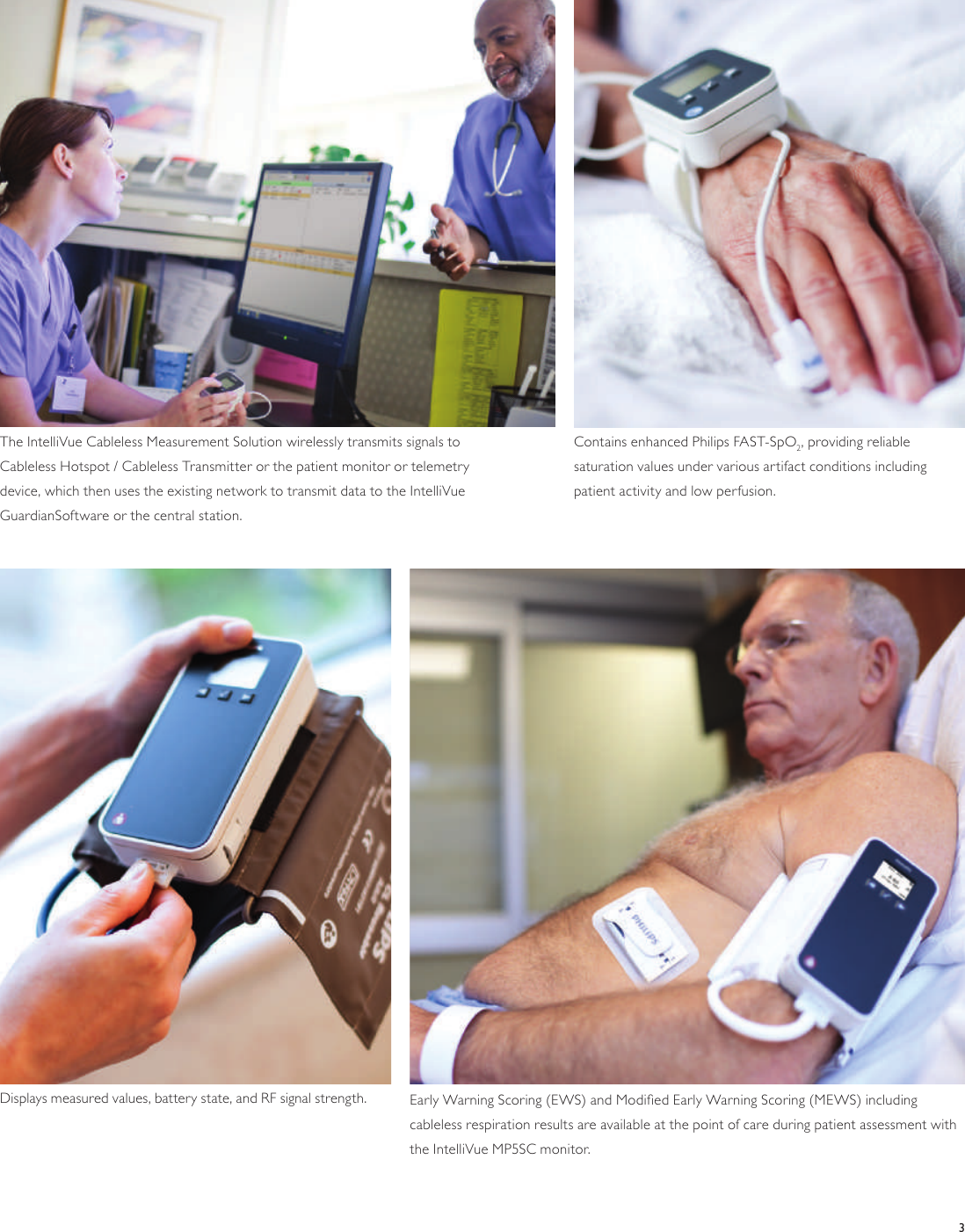 Page 3 of 4 - Philips 865221 User Manual Steps Ahead: Intelli Vue Cableless Measurement B7fea43fbbd9464bb338a80a0024032c