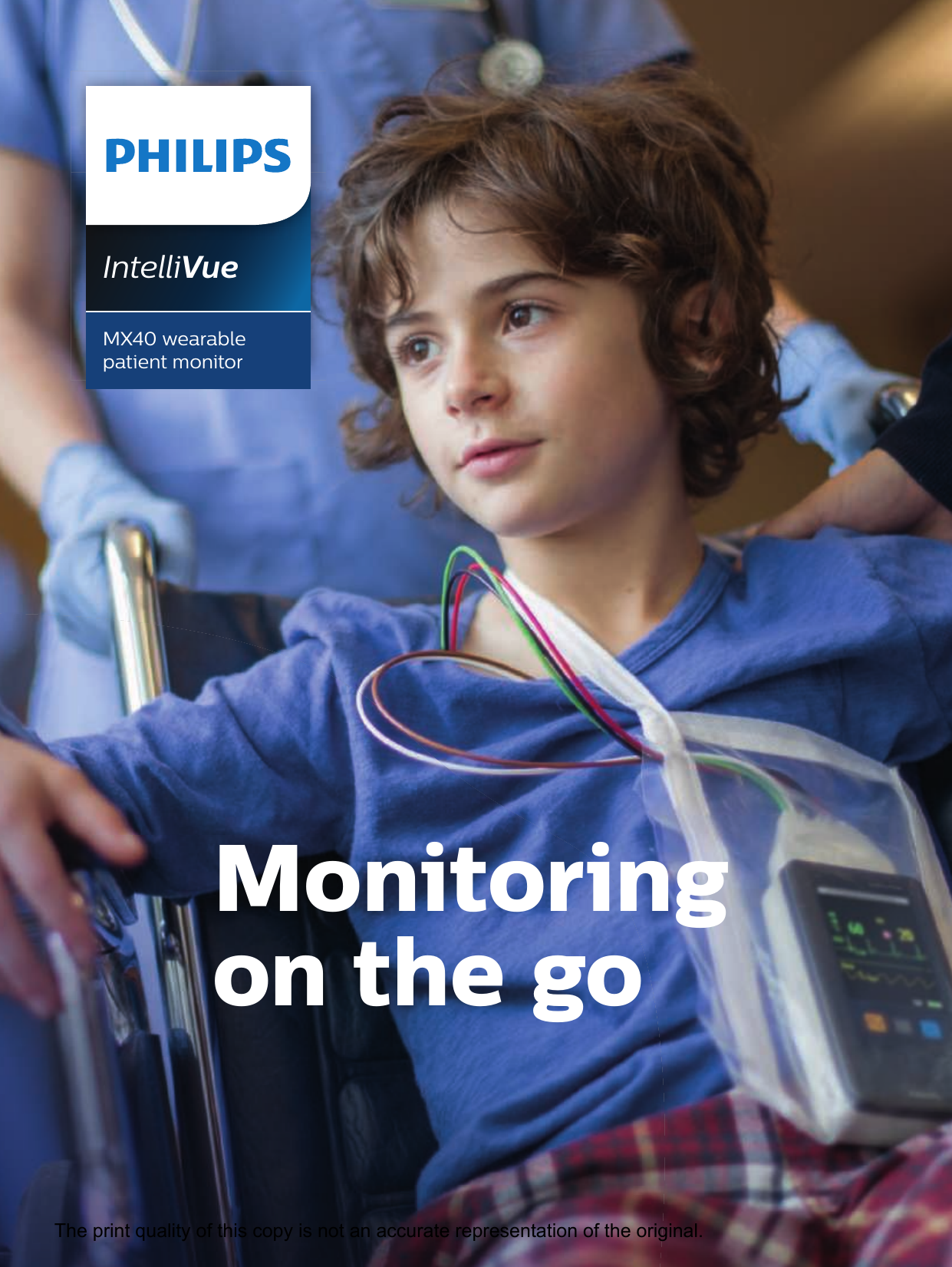 Page 1 of 8 - Philips 865350 452299118501 User Manual Product Brochure Intelli Vue Wearable Patient Monitor MX40 B349908a9e374f02a157a77c016a06b7