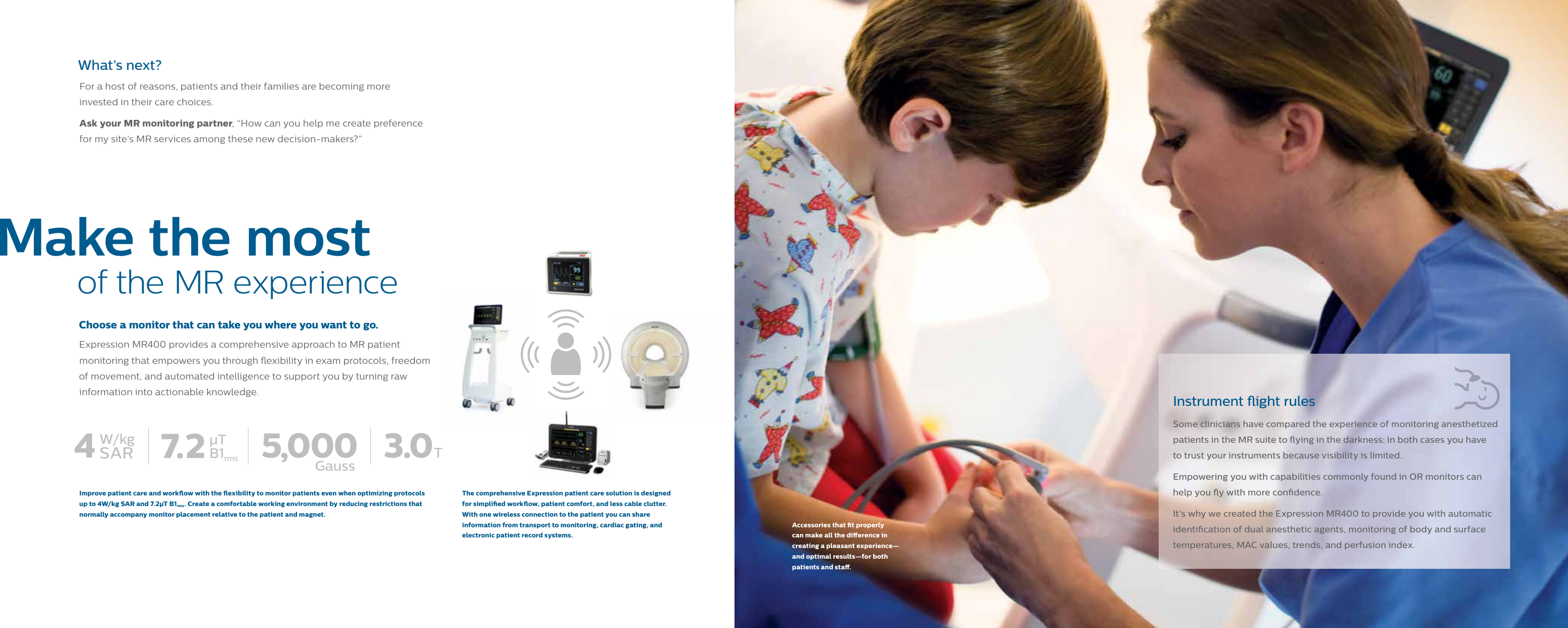Page 4 of 7 - Philips 866185 User Manual Product Brochure Expression MR400 MR Patient Monitor 7fd3dfac9c444d8e911fa77c01483b4b
