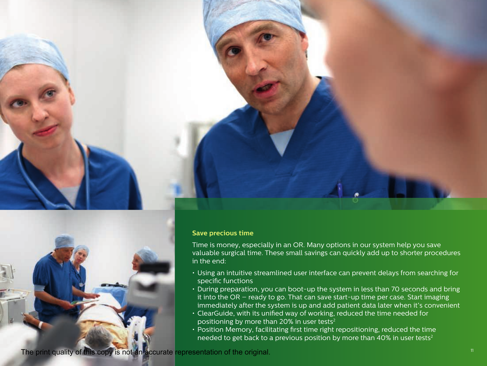 Page 11 of 12 - Philips 989806103039 452299116671 User Manual Veradius Unity Mobile C-arm Product Brochure 20c4493b2a4d4c24b7dca7a600daa8b3