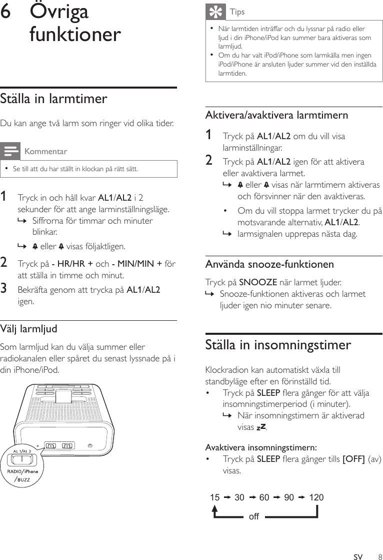 Philips Aj3275d 12 User Manual 使用者手冊 Aj3275d 12 Dfu Swe