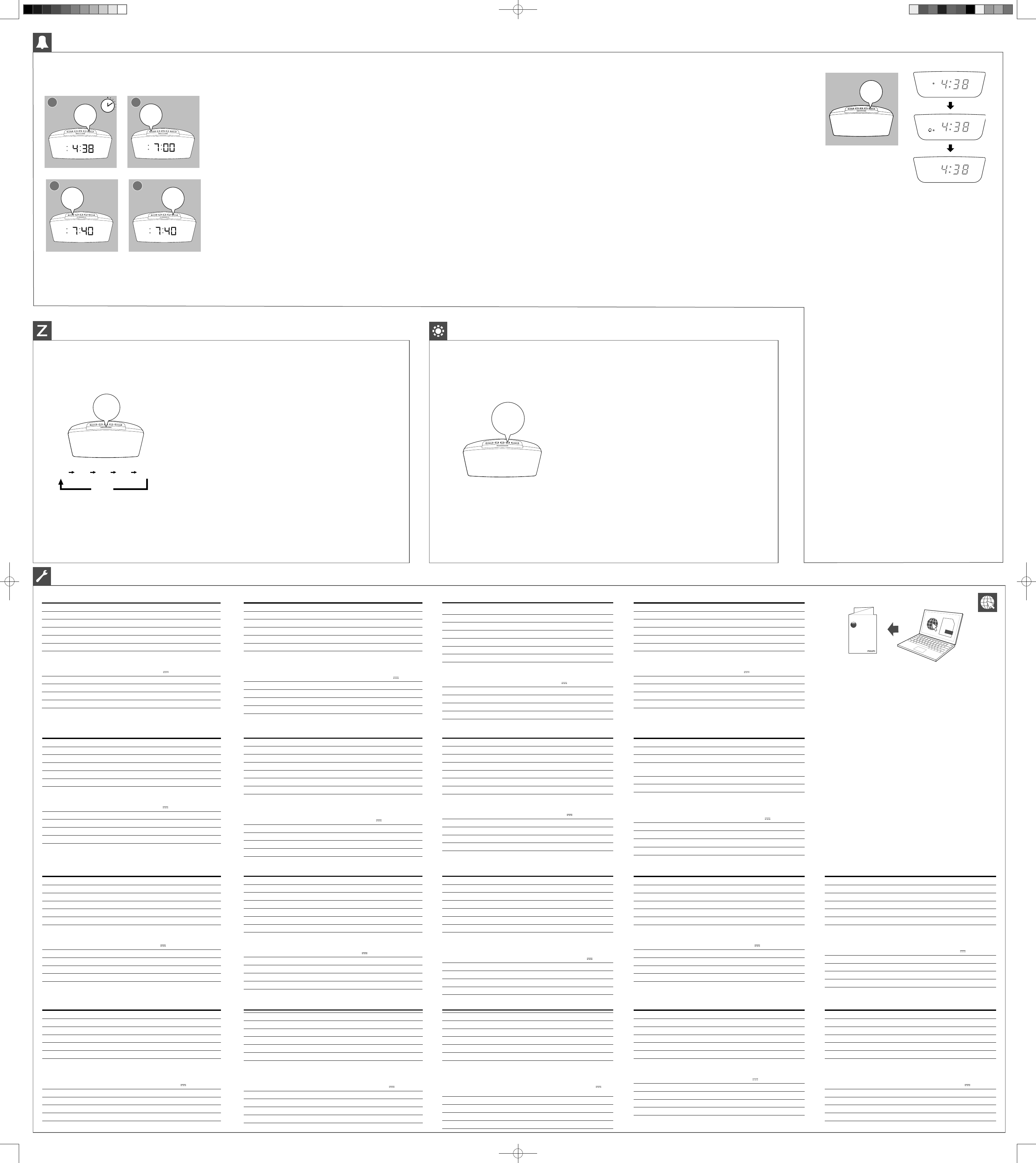 Philips Aj3400 12 User Manual Kratki Korisnicki Prirucnik Aj3400 12 Qsg Slk