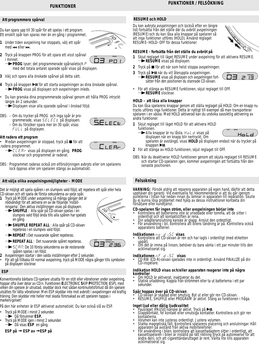Page 4 of 4 - Philips AX2301/00C 9 User Manual De Instrucciones Ax2301 00c Dfu Swe