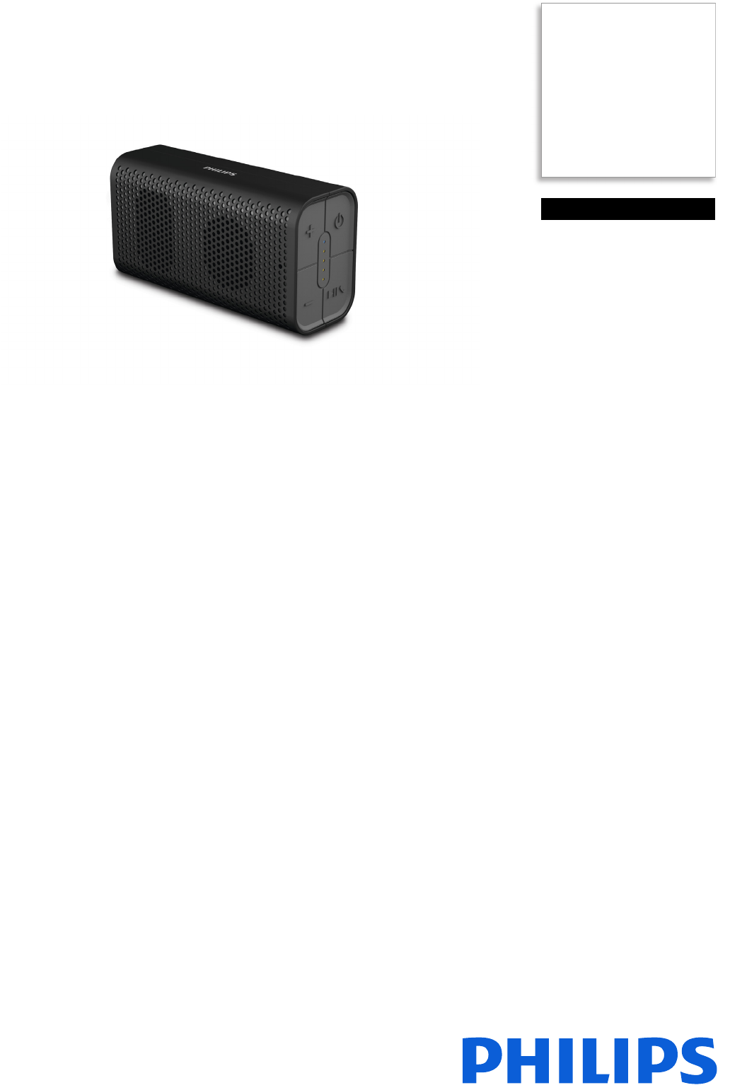 philips bt 106 bluetooth speaker
