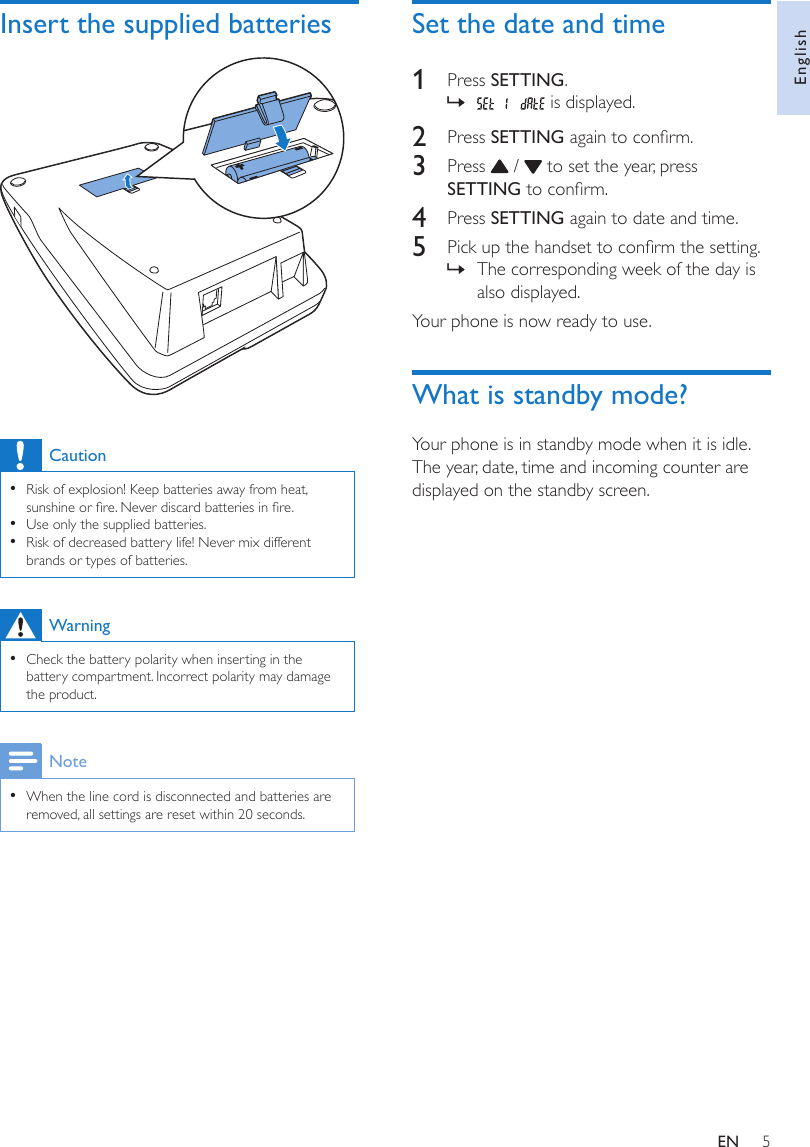 Page 7 of 12 - Philips CRD150B/90 User Manual Crd150b 90 Dfu Aen