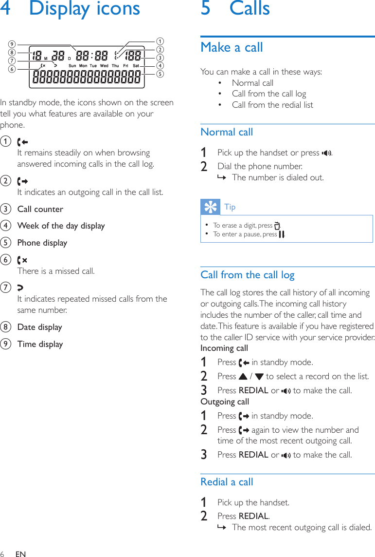 Page 8 of 12 - Philips CRD150B/90 User Manual Crd150b 90 Dfu Aen