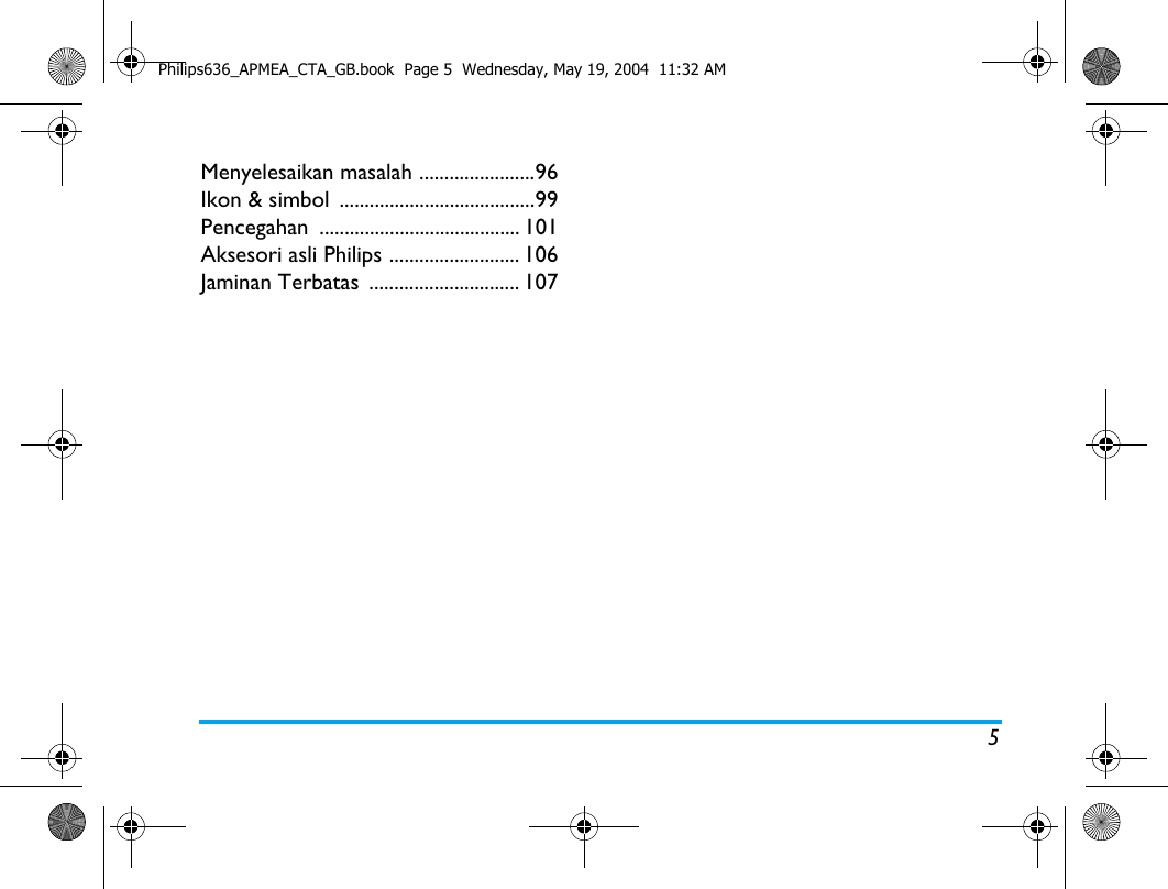 Philips Ct6368 00bpeuro Philips636 Apmea Cta Gb User Manual Instrukcja Obslugi Ct6368 00bpeuro Dfu Ind