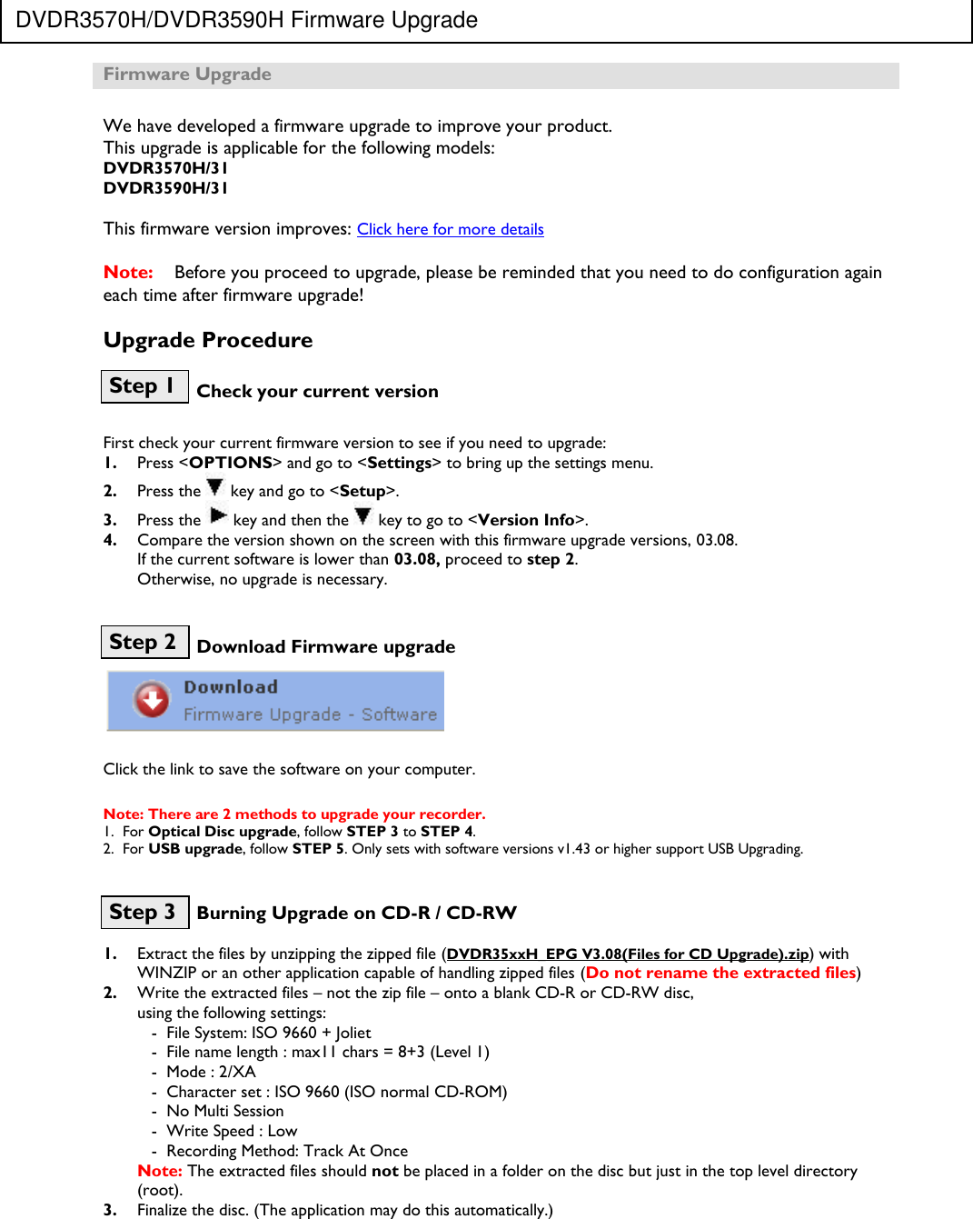 dvdr3590h firmware dvdr3590h firmware