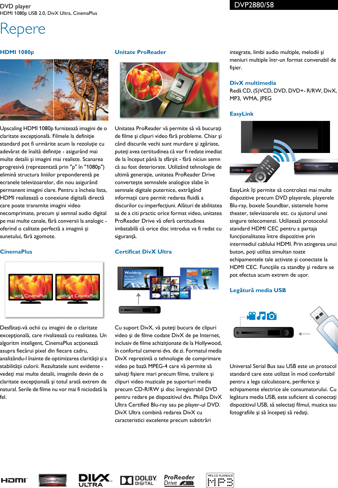 Page 2 of 3 - Philips DVP2880/58 DVD Player User Manual Pliant Dvp2880 58 Pss Ronro