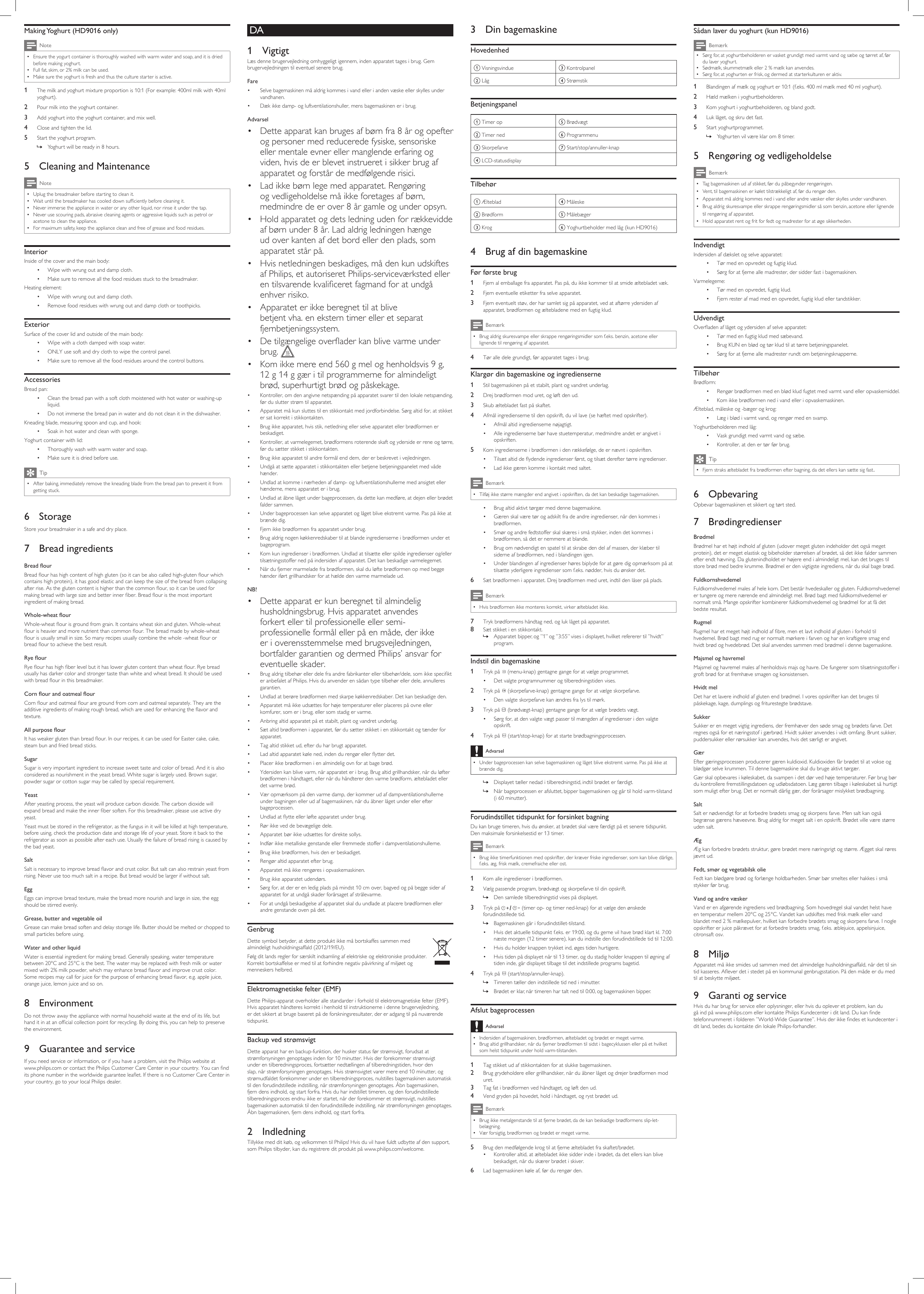 Page 2 of 8 - Philips HD9015/30 User Manual Upute Za Uporabu Hd9015 30 Dfu Deu