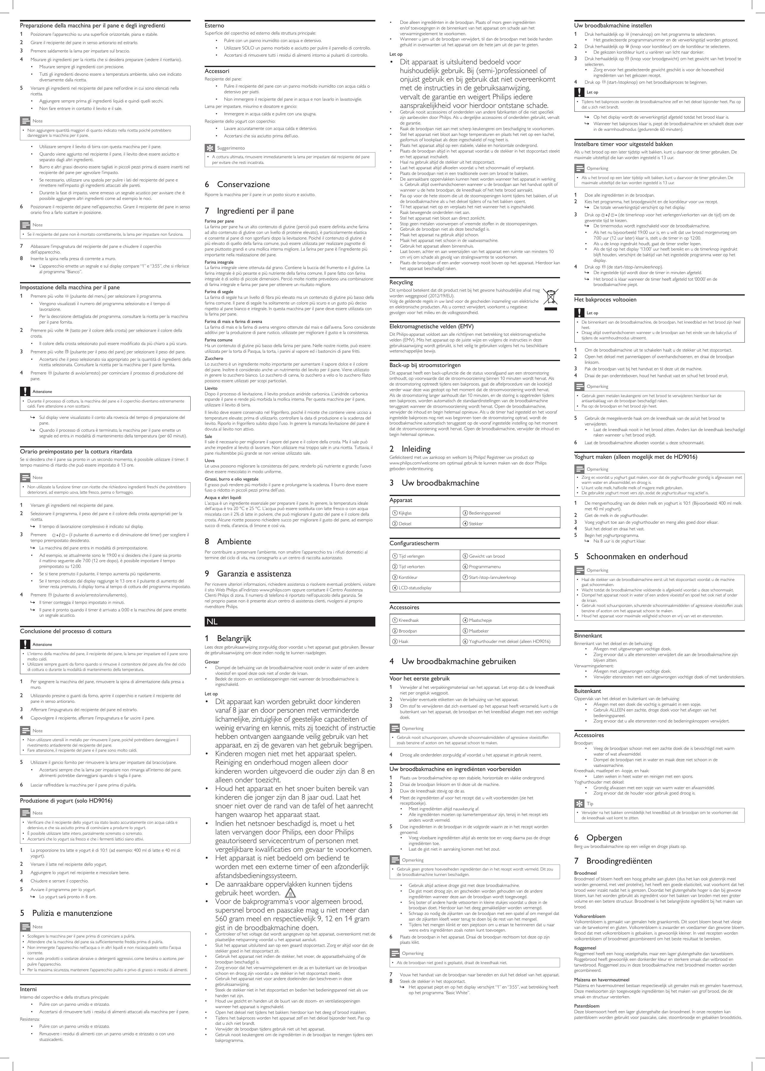 Page 6 of 8 - Philips HD9015/30 User Manual Upute Za Uporabu Hd9015 30 Dfu Deu