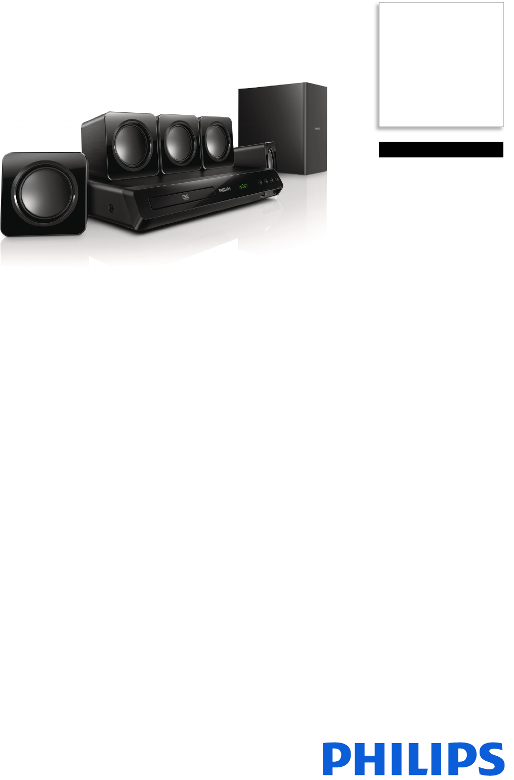Philips HTD3514/F7 5.1 DVD Home Theater 