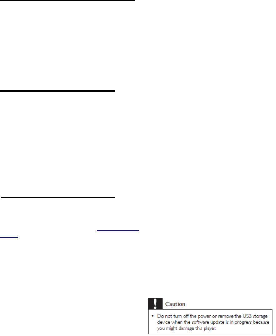 Philips Htl5140b 12 Htl514x 614x Software Update Instructions V2 0x User Manual Programinės Aparatinės įrangos Instrukcijos Htl5140b 12 Fin Eng