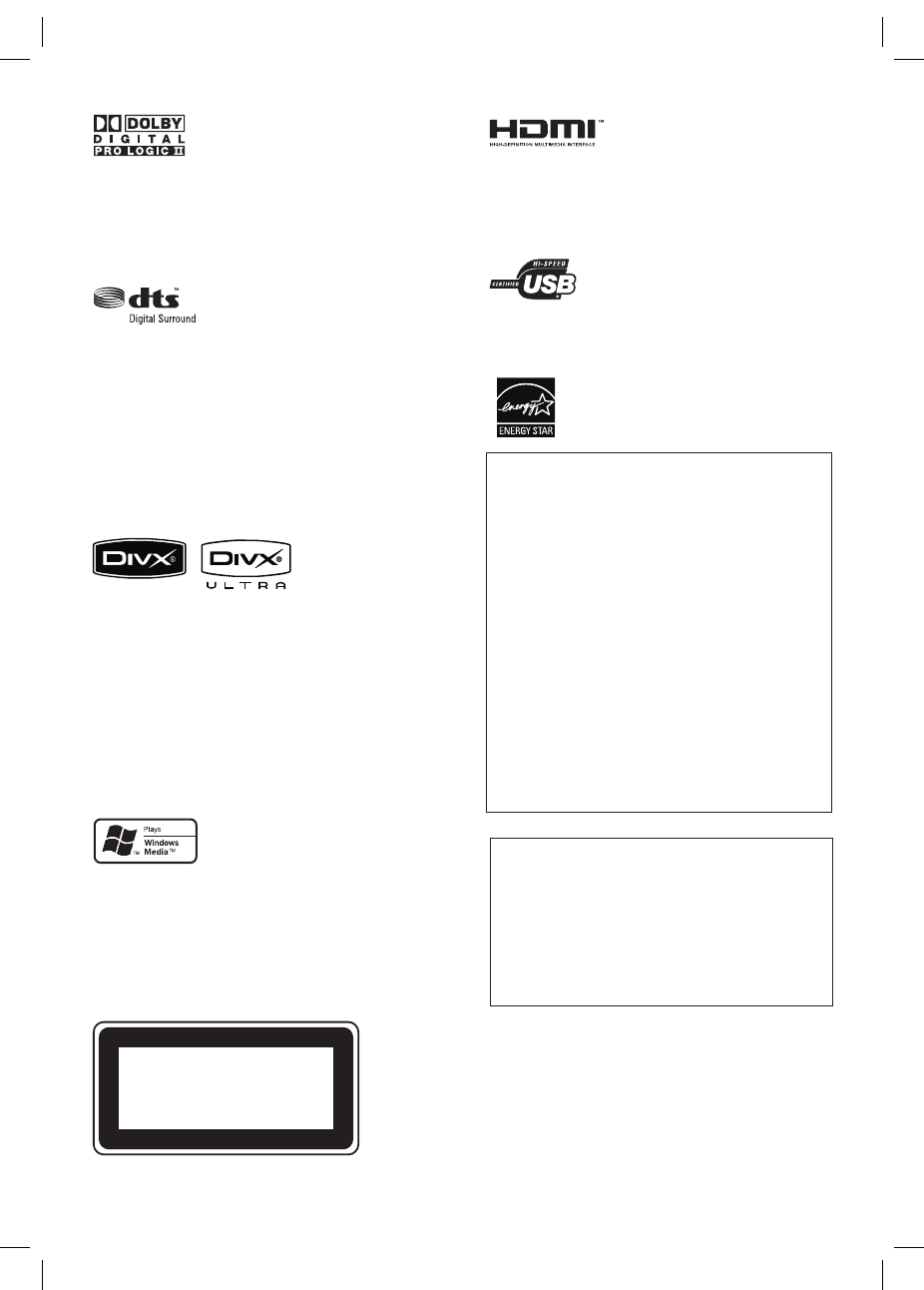 Philips Hts3568 98 Hts3568dw 98 Eng3 User Manual Hts3568 98 Dfu Eng