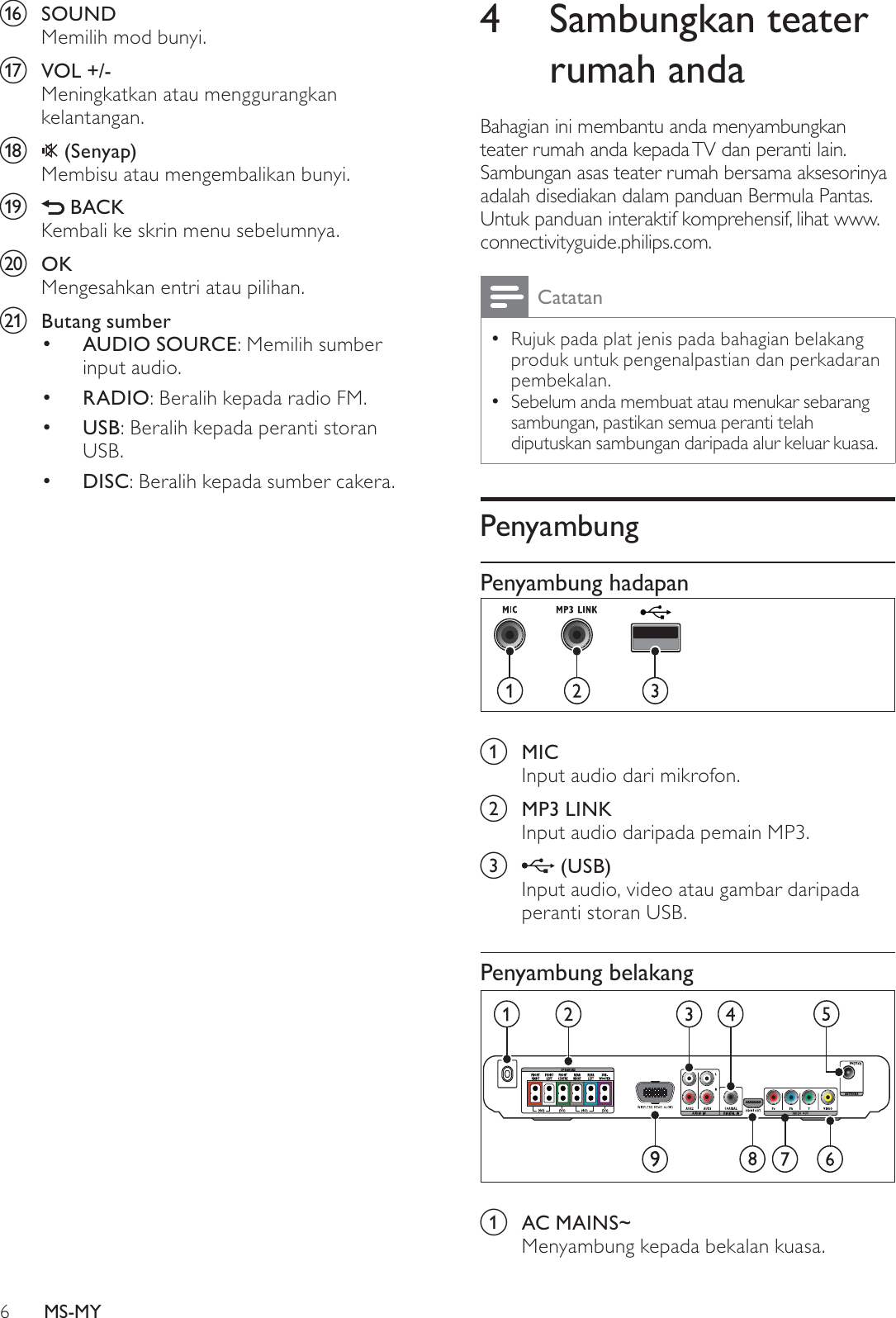 Philips Hts5550 98 2 Hts5540 5550 98 Ms My User Manual ค ม อผ ใช Hts5550 98 Dfu Msa