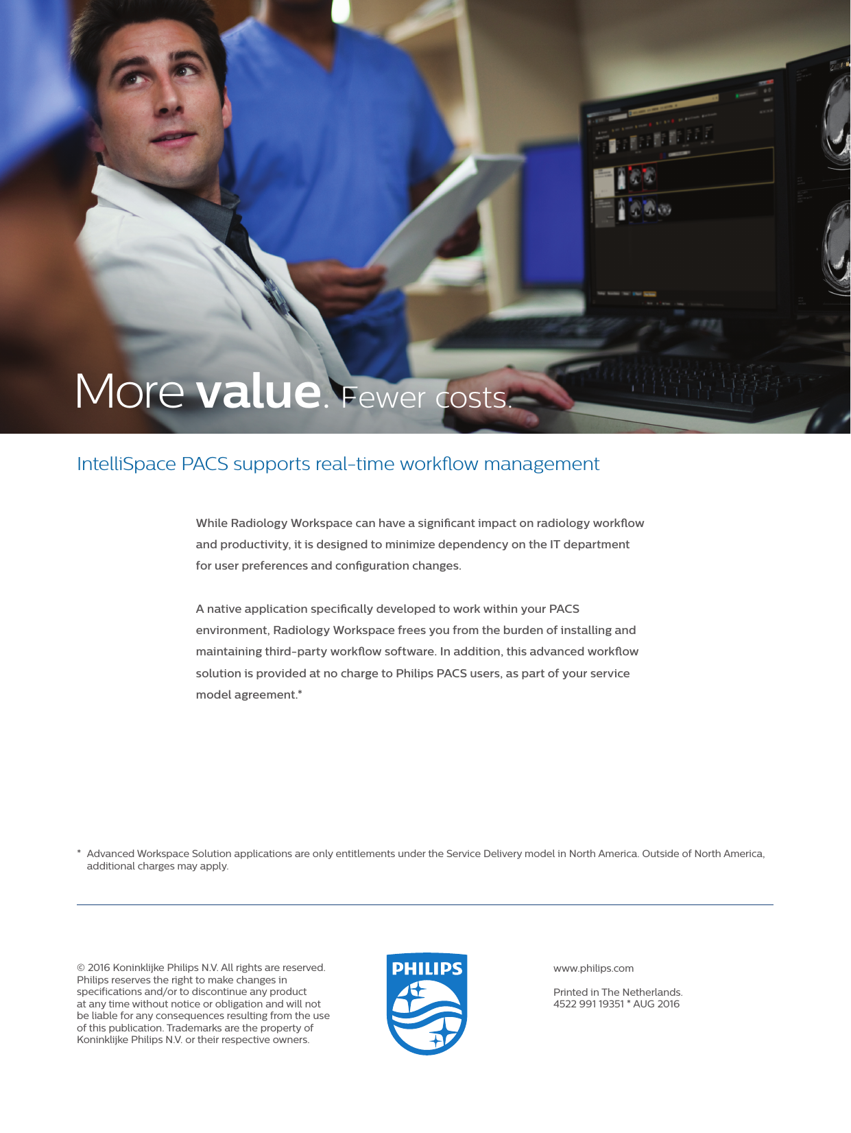 Page 4 of 4 - Philips  Intelli Space Radiology Workspace Solution PACS