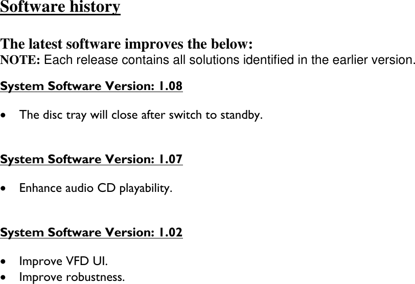 Page 1 of 1 - Philips MBD3000/12 User Manual Programinės Aparatinės įrangos Istorija Mbd3000 12 Fhi Eng