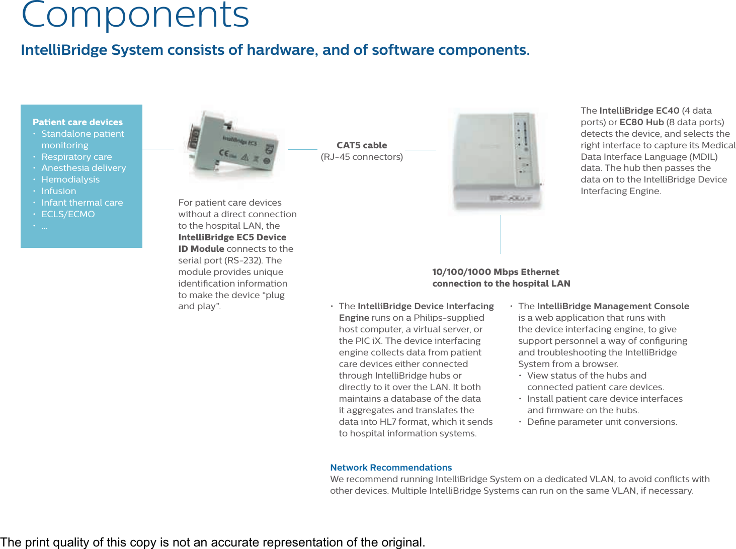 Page 3 of 8 - Philips NOCTN333 452299123691 User Manual Product Brochure Intelli Bridge System Patient Care Device Connectivity And Interoperability Solution 3a4fa6438b04487b8b81a77c014983d6