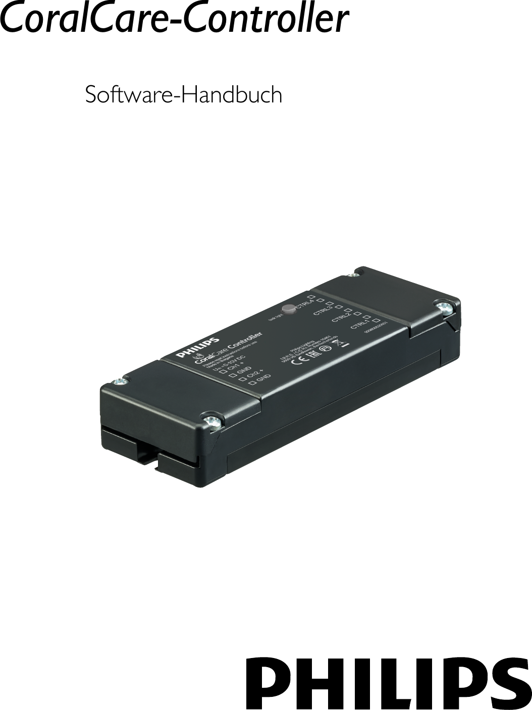 Page 1 of 10 - Philips  Handbuch Coral Care Software ODLI20170601 001-de DE-Coral DE Version 1.0.1